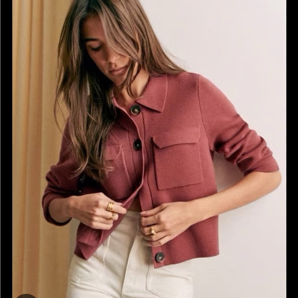 Sézane Set!! Betty cardigan and Matthew trousers EUC 💗